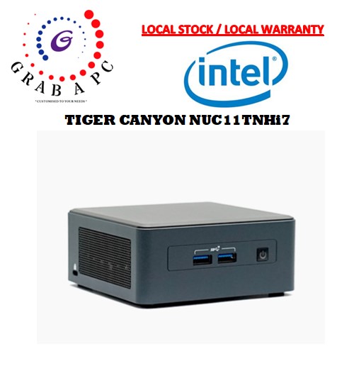INTEL TIGER CANYON NUC11TNHi7 BAREBONE (WITHOUT OS,SSD AND RAM)