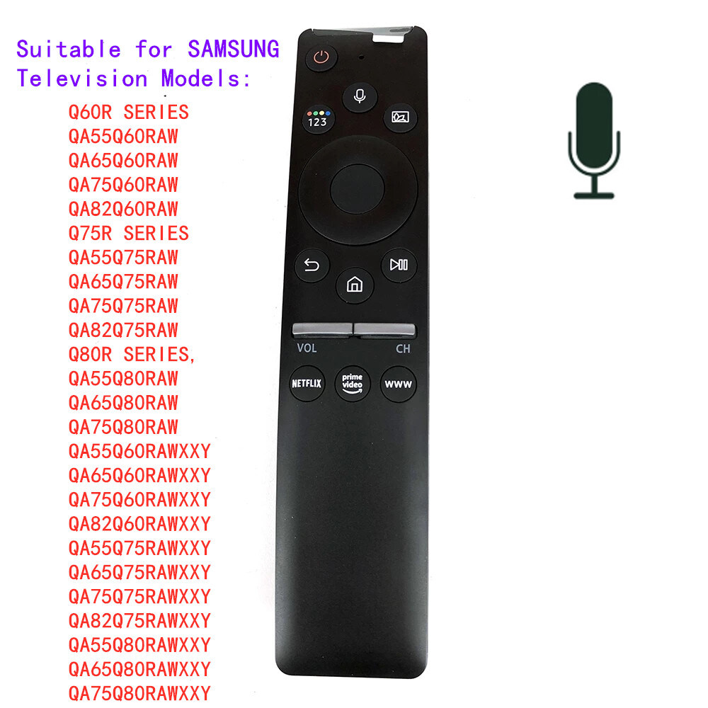 BN59-01312F for SAMSUNG LCD LED SMART TV one Remote Control with voice BN5901312F RMCSPR1BP1 BN59-01312D BN59-01312D BN59-01312B BN59-01312F BN59-01312G BN59-01312M QA55Q60RAW QA55Q60RAW QA65Q60RAW QA