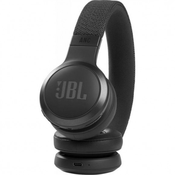 JBL Live 460NC Wireless On-Ear Noise Cancelling Headphone Bundle with gSport Case (White)