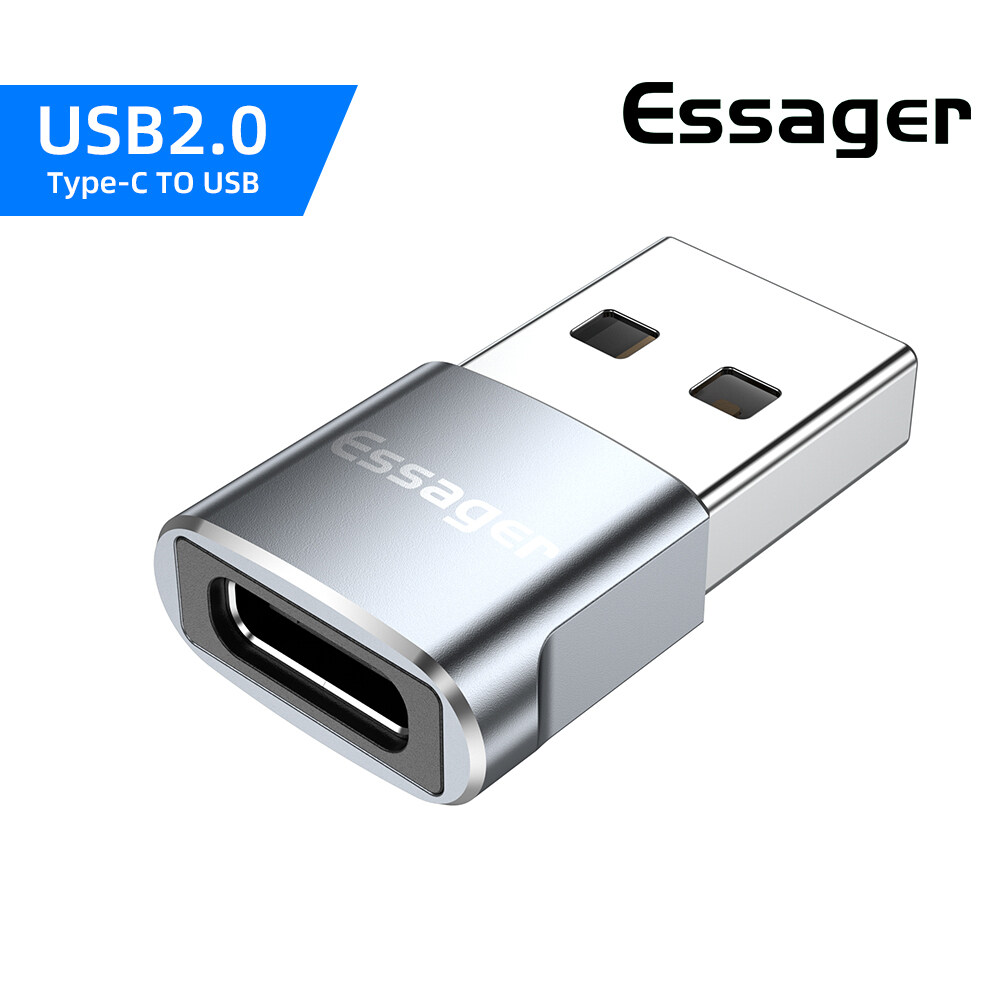 Essager USB Type C OTG Adapter USB 3.0 To USB C Male Converter For Samsung Xiaomi mi USB-C Female Connector Adapter