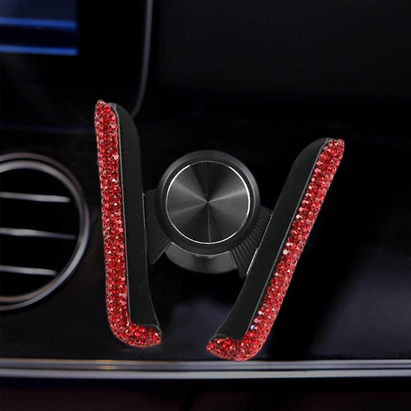 milageto Car Phone Holder Car Interior Accessories clip Bling for Phone Pad