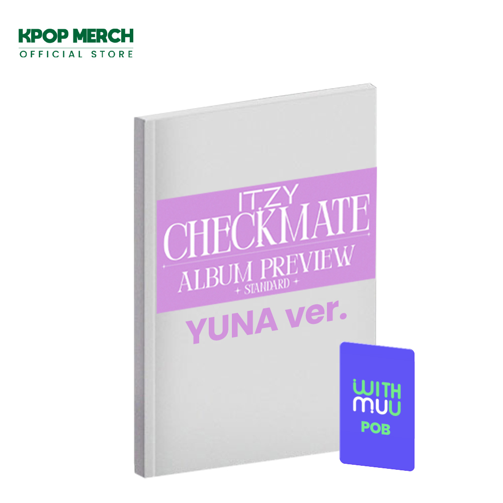 + [ WITHMUU gift ] ITZY - mini album [ Checkmate ]  version.