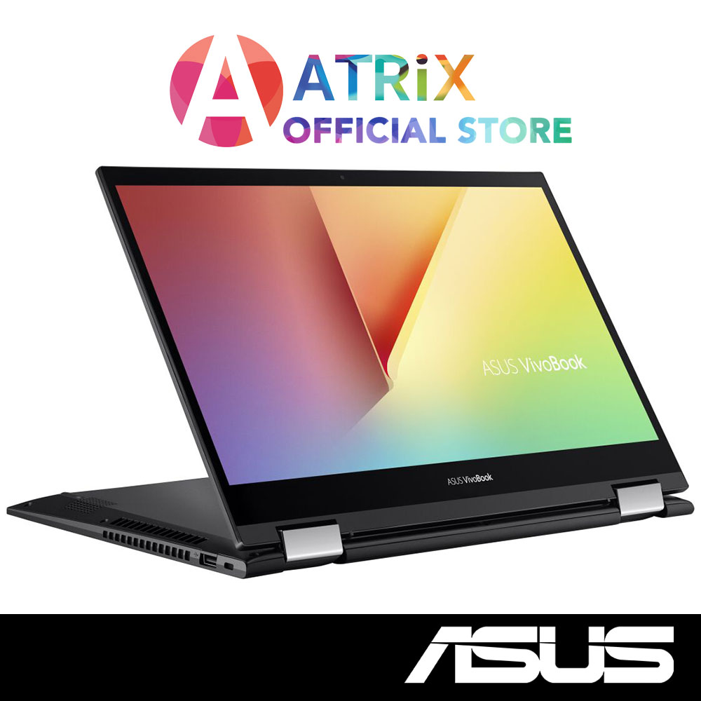 【MS Office|Extended Warranty】ASUS Vivobook Flip 14 | TP470EA-EC335W | 14inch FHD (1920 x 1080) Touch | Intel Core i5-1135G7 | 16GB LPDDR4x | 512GB SSD | Iris Xe Graphics | Wifi 6 | Win11 | 2Y Warranty