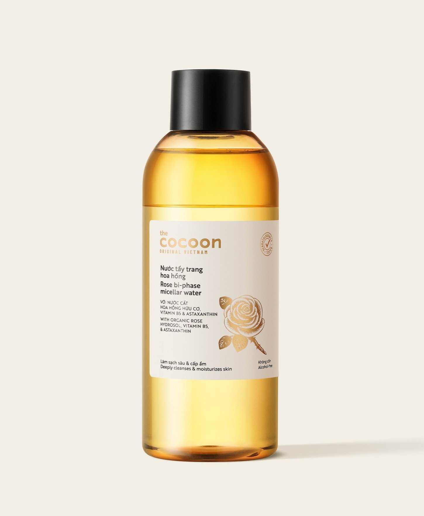 Cocoon: Rose bi-phase micellar water 310ml